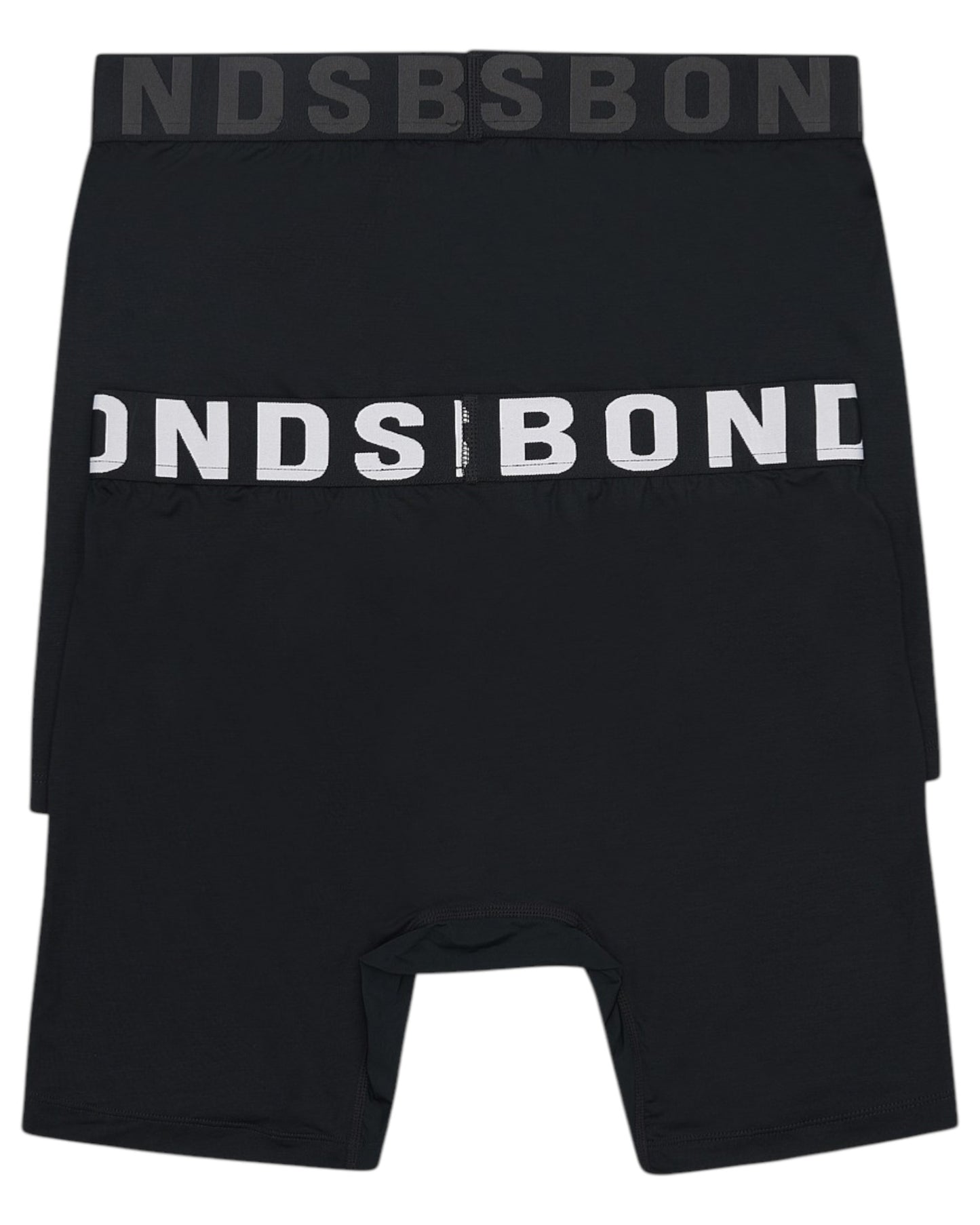 6 Pack Mens Bonds Chafe Off Trunks Underwear Black