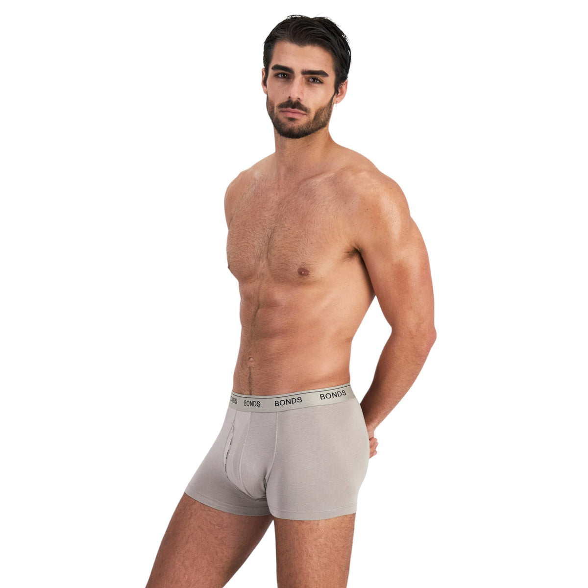 Mens Bonds Guyfront Luxe Trunks Underwear Sand