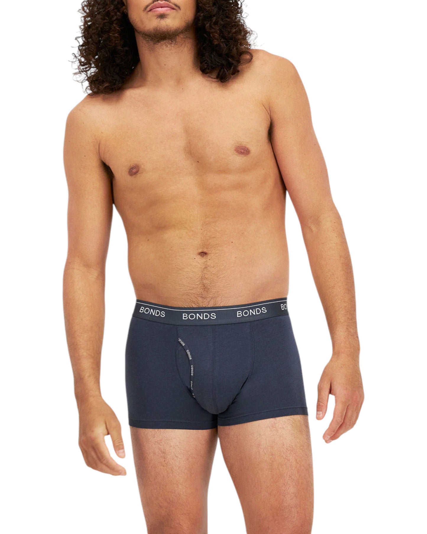 Mens Bonds Guyfront Trunk Trunks Underwear Charcoal