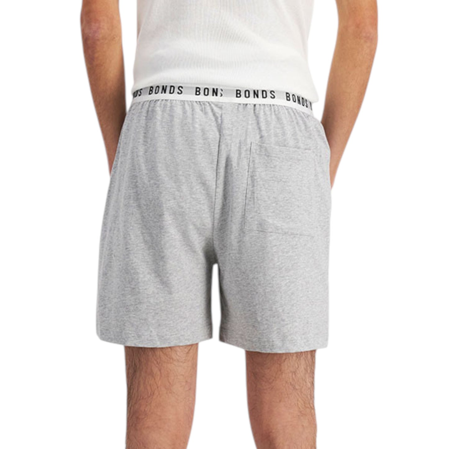 Mens Bonds Sleep Cotton Shorts Grey