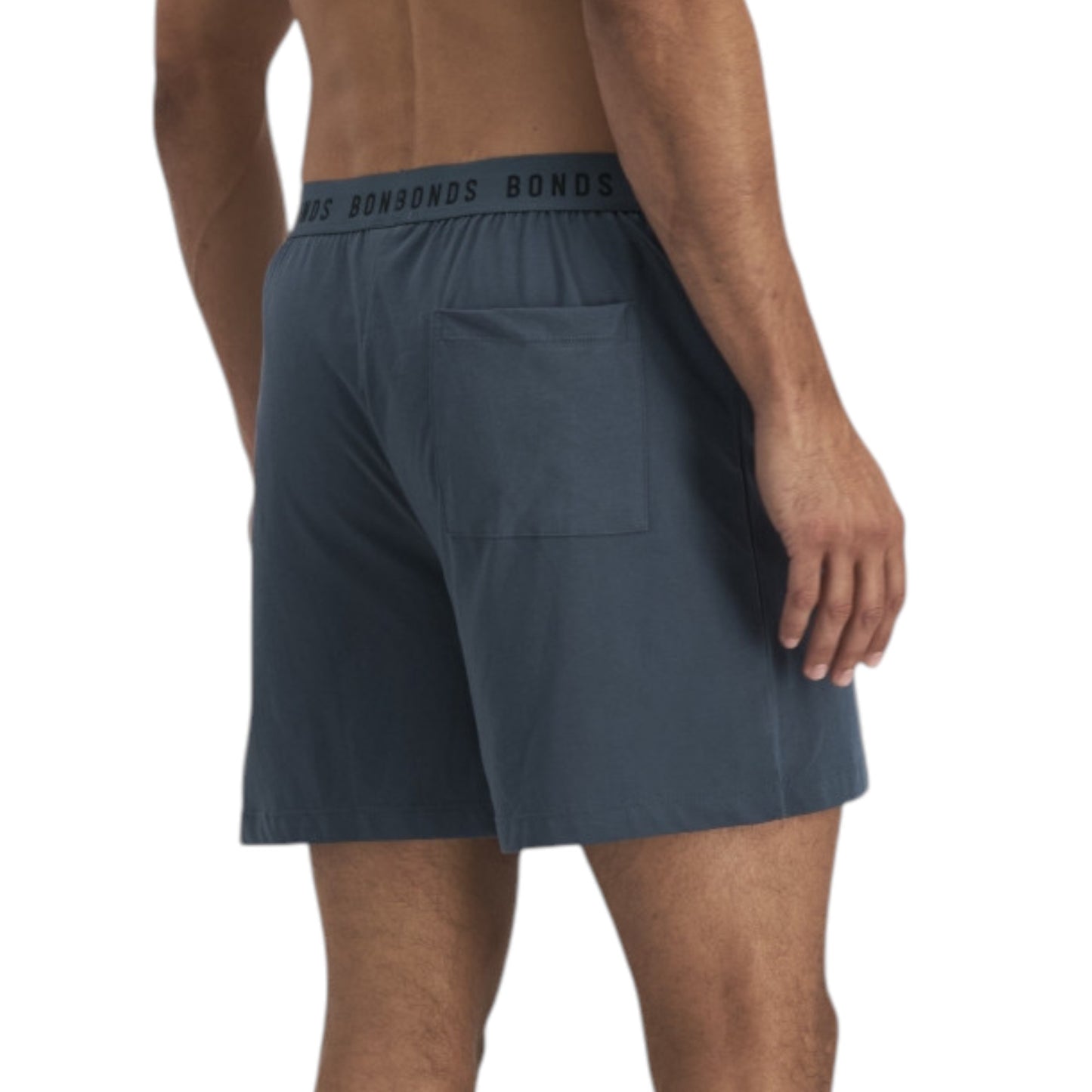 Mens Bonds Sleep Cotton Shorts Navy