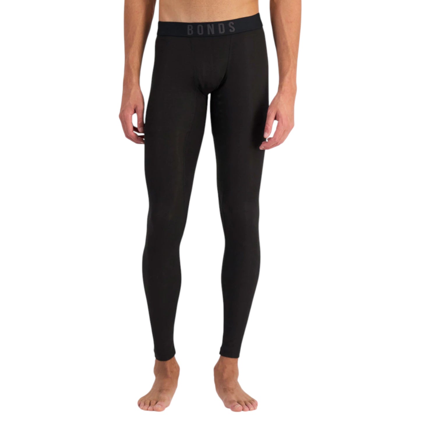 Bonds Mens Thermal Chafe Off Pant Black