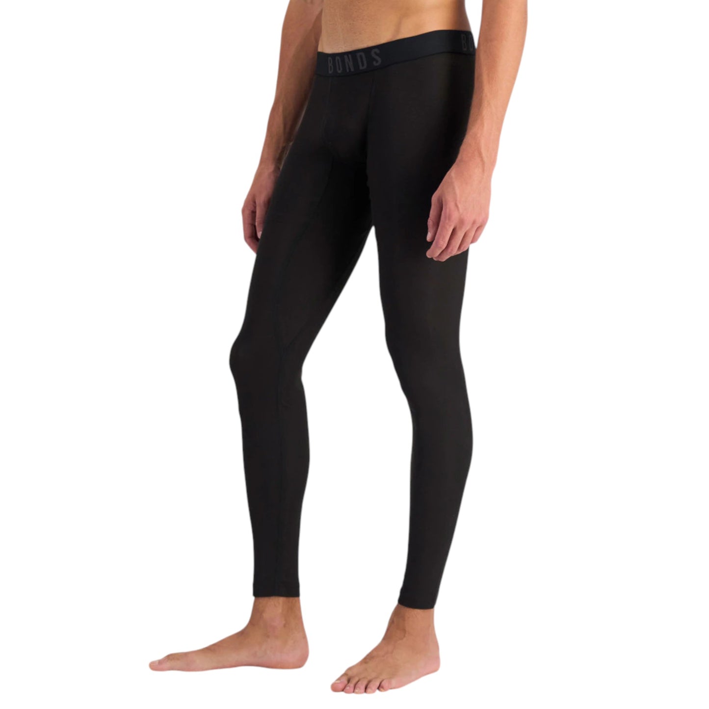 Bonds Mens Thermal Chafe Off Pant Black