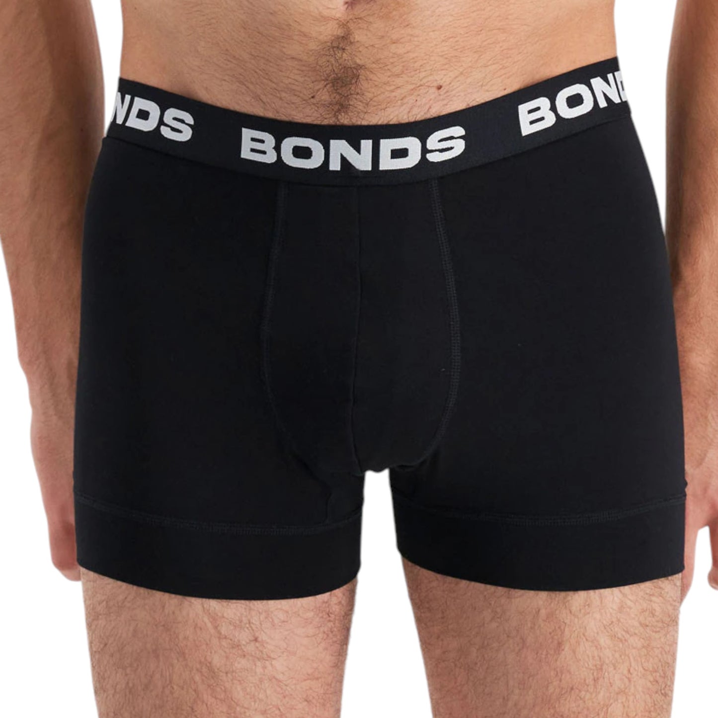 12 Pack Mens Bonds Total Package Trunks Underwear Black