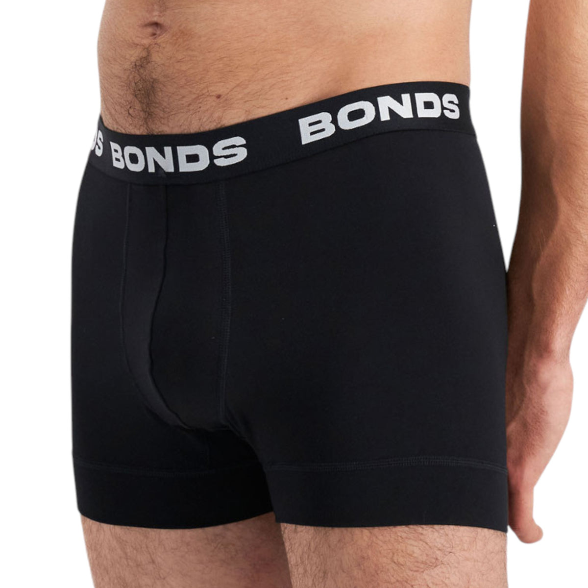 12 Pack Mens Bonds Total Package Trunks Underwear Black