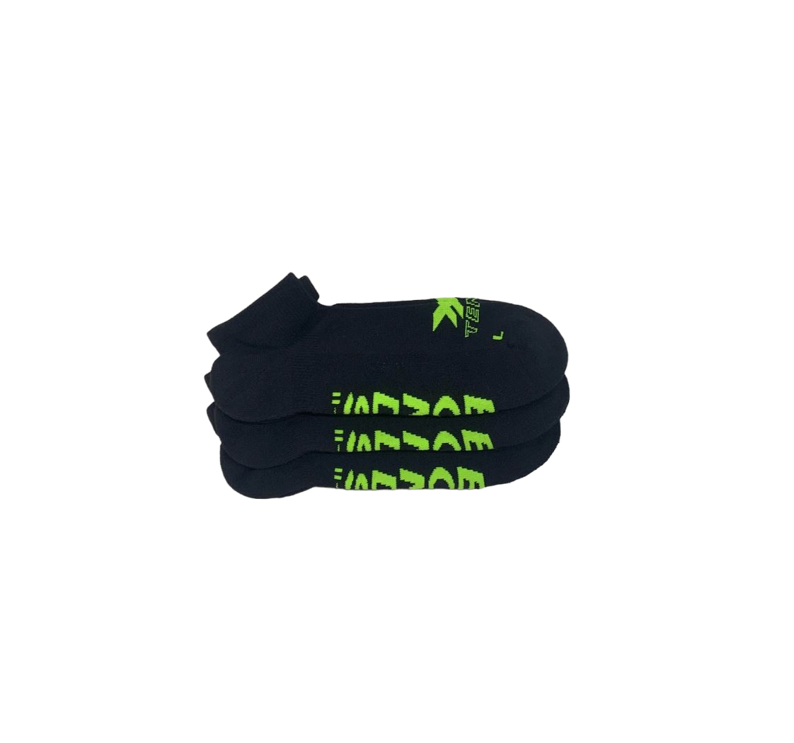 3 Pack Mens Bonds X-Temp Low Cut Socks Black
