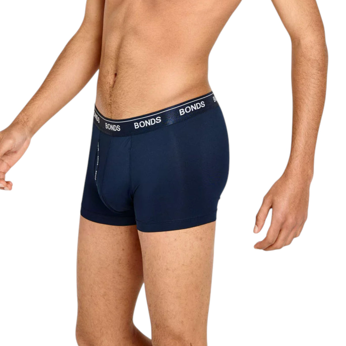 Mens Bonds Microfibre Guyfront Trunks Underwear Navy