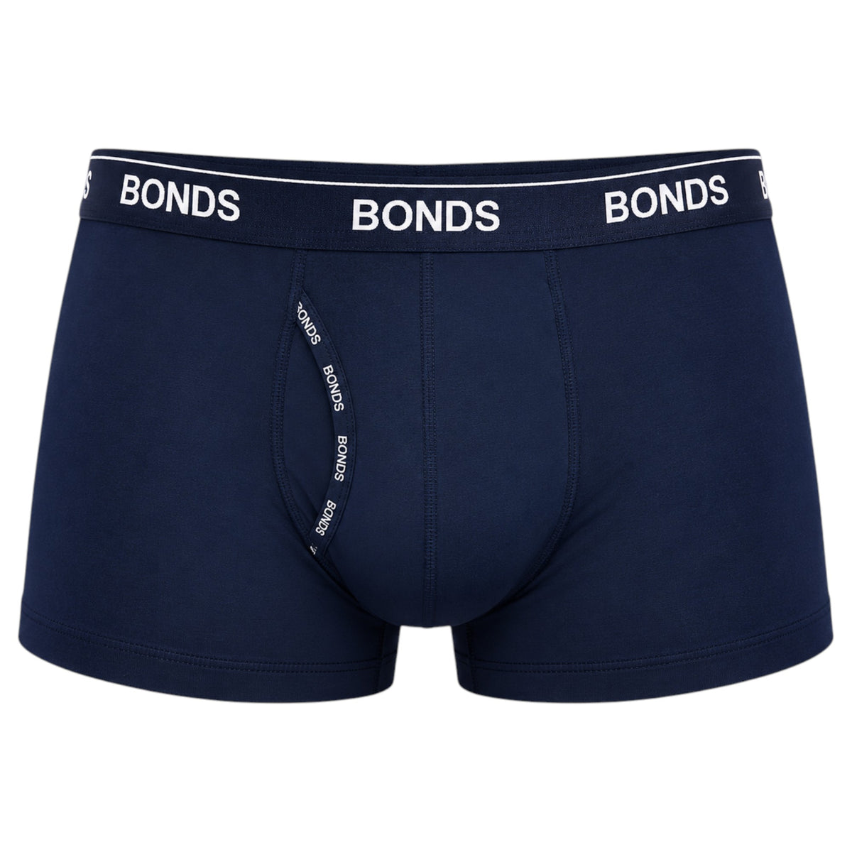 Mens Bonds Microfibre Guyfront Trunks Underwear Navy