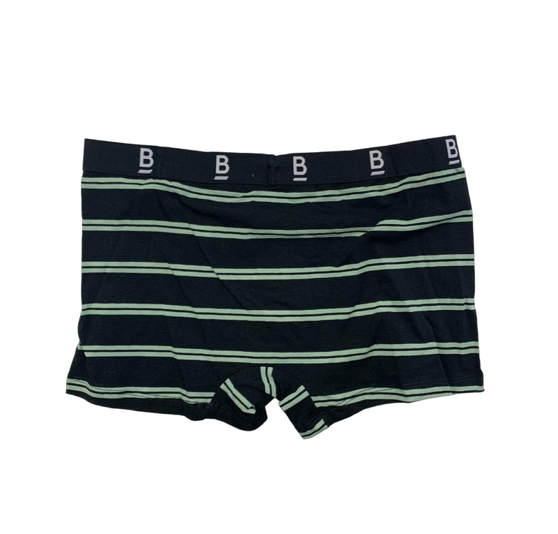 6 x Mens Bonds Everyday Black And Army Green Super Comfy Trunks