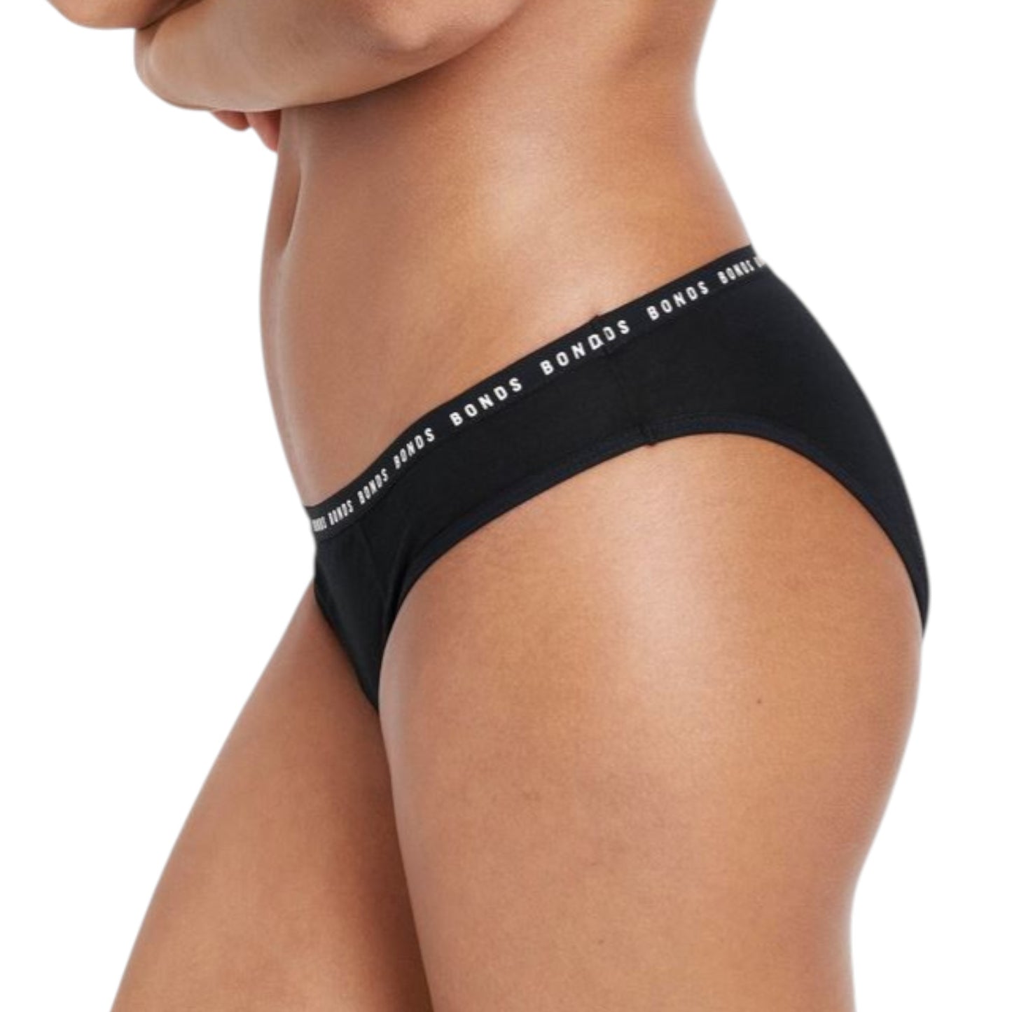 Womens Bonds Bloody Comfy Period Heavy Bikini Briefs Underwear Black