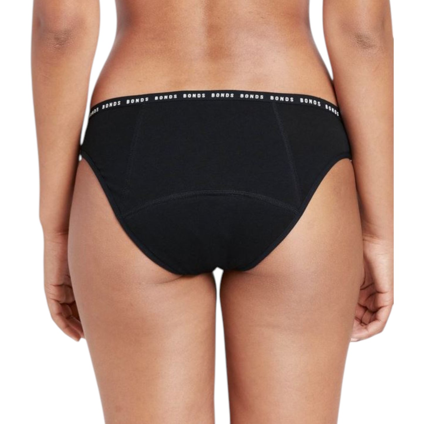 Womens Bonds Bloody Comfy Period Heavy Bikini Briefs Underwear Black