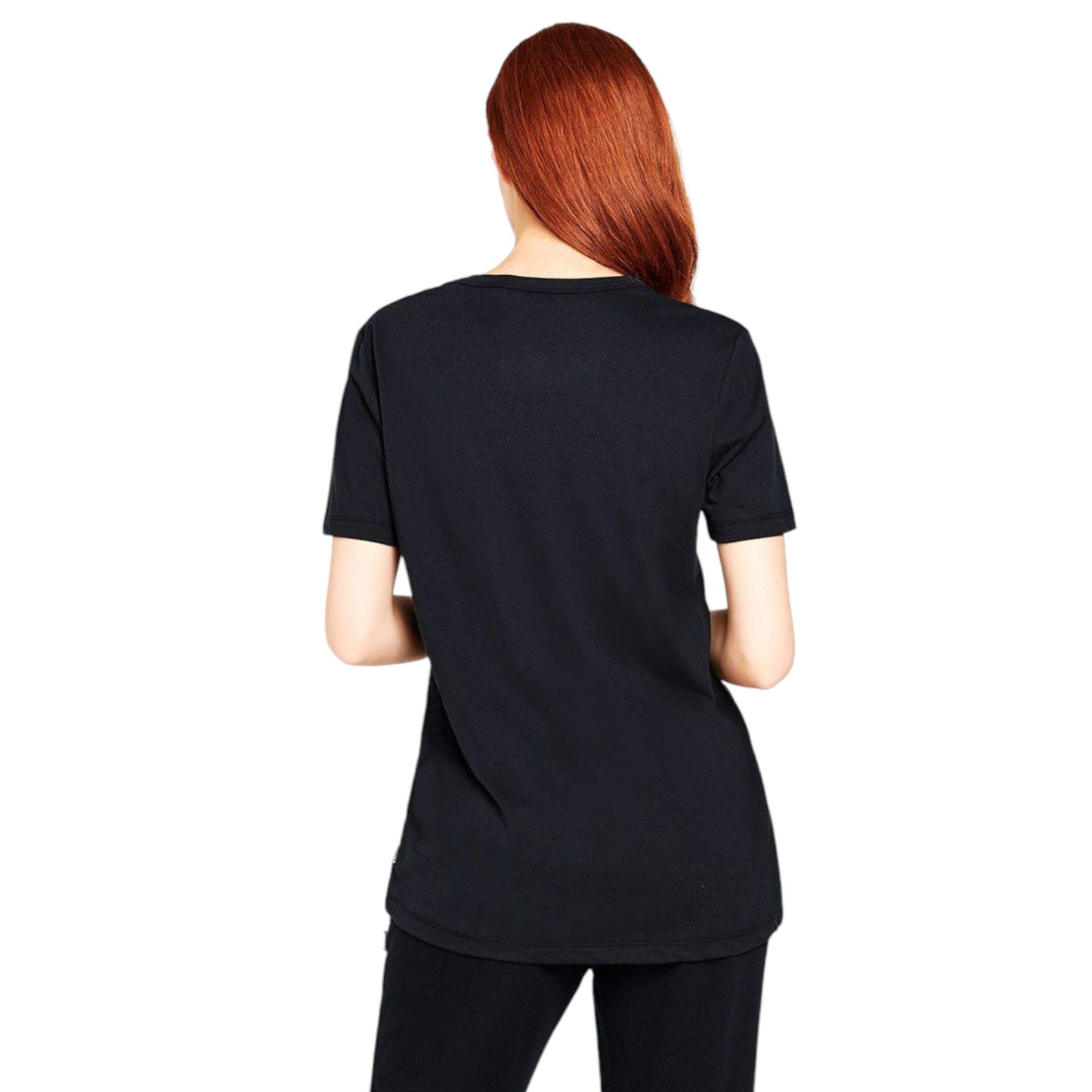 Womens Bonds Core Crew T-Shirt Black