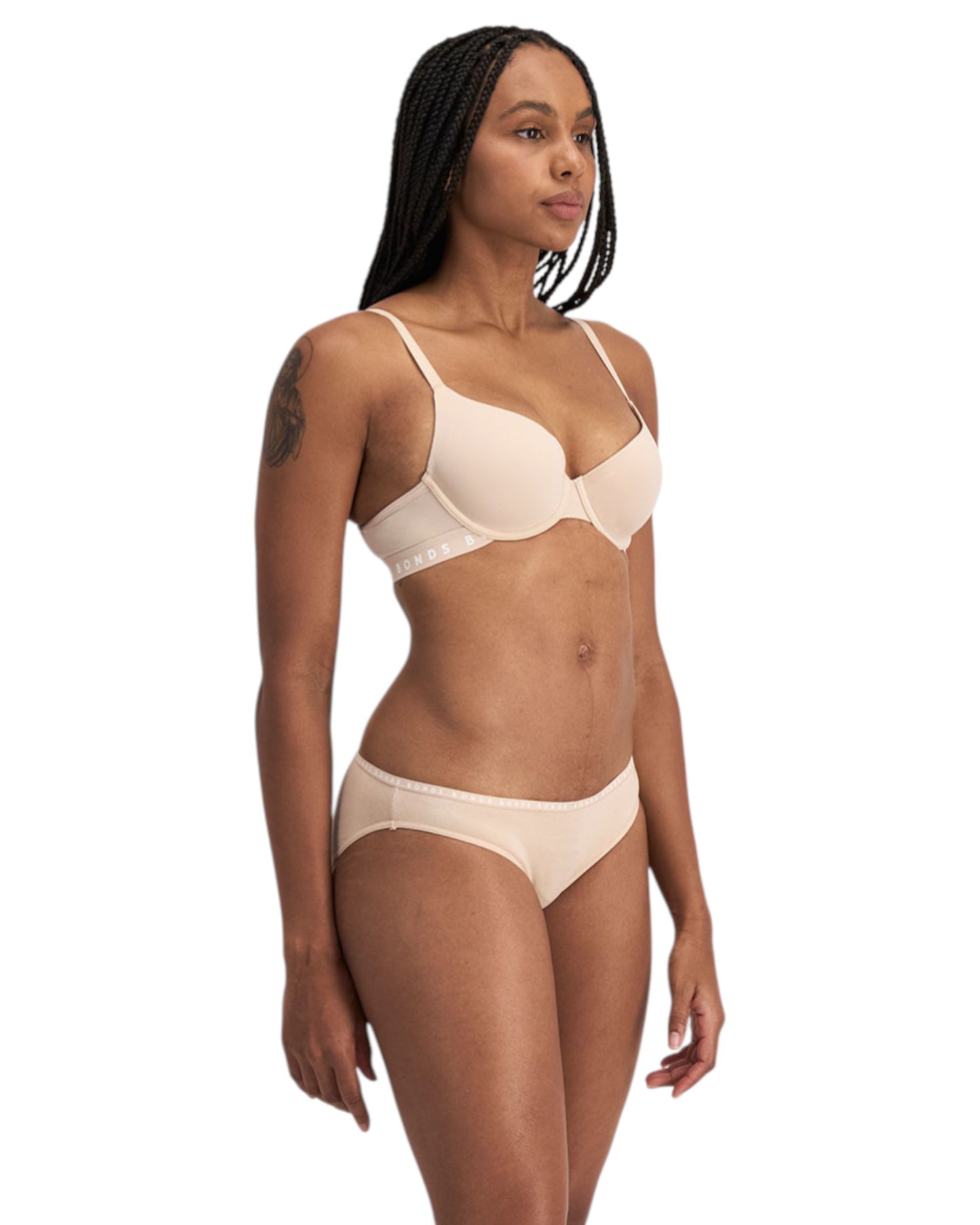 Womens Bonds Hipster Bikini Briefs Underwear Nude