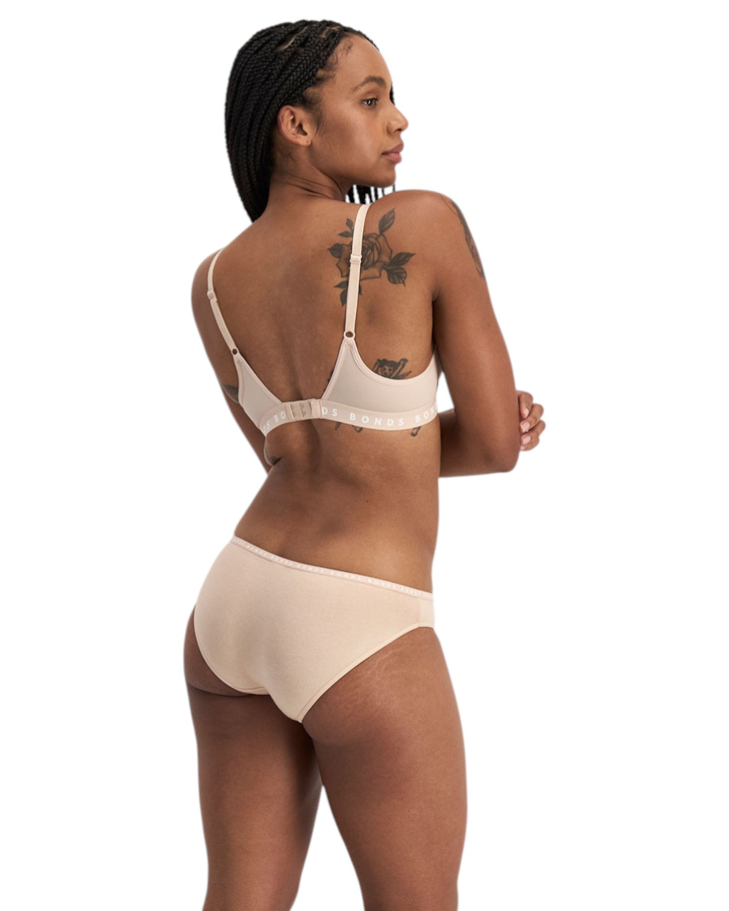 Womens Bonds Hipster Bikini Briefs Underwear Nude
