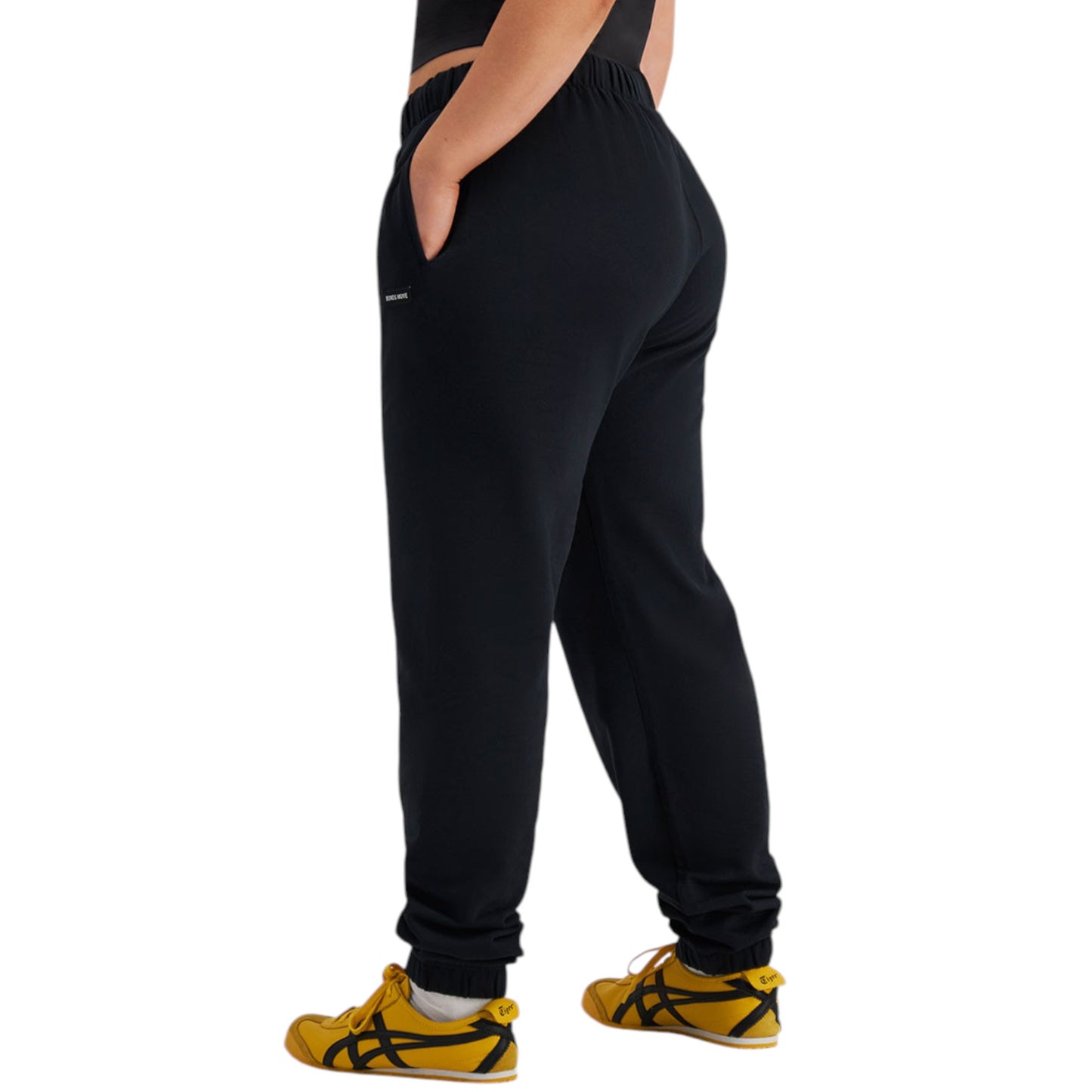 Womens Bonds Move Sweats Jogger Trackies Black