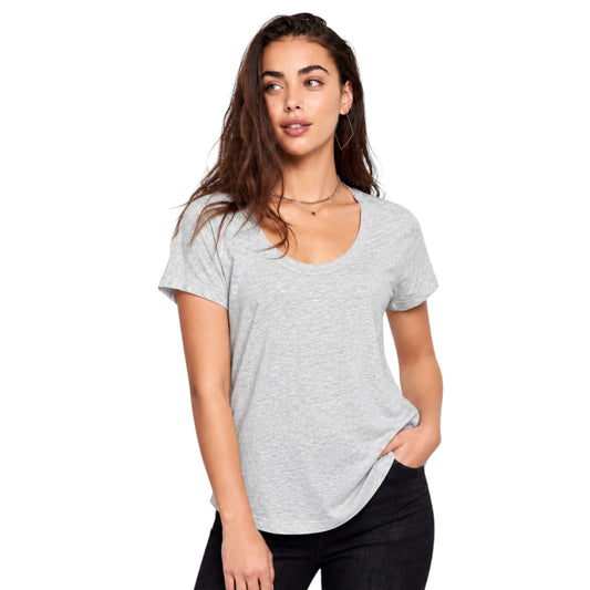 Womens Bonds Scoop Neck T-Shirt Grey