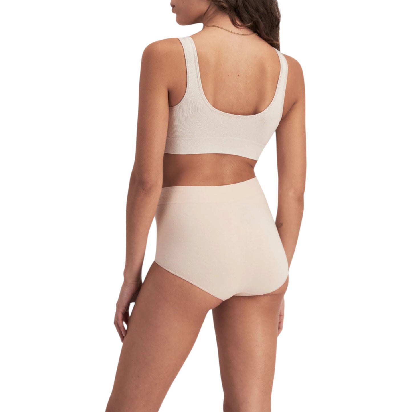 6 Pack Womens Bonds Seamless Full Briefs Underwear Nude