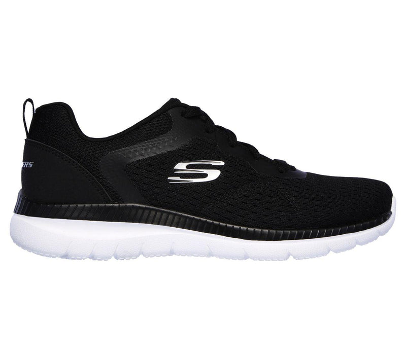 Womens Skechers Bountiful Quickpath Black/White Running Sport Shoes