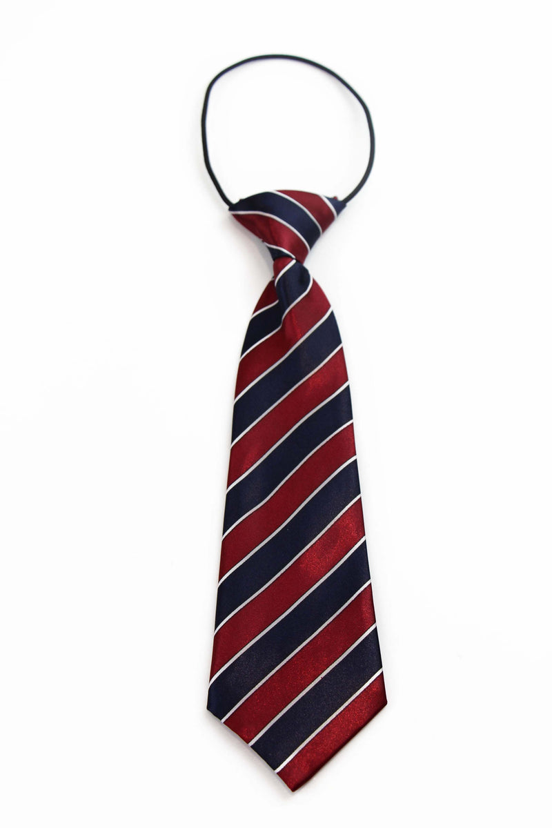 Kids Boys Tie Store Australia  Dark Red, Navy, White