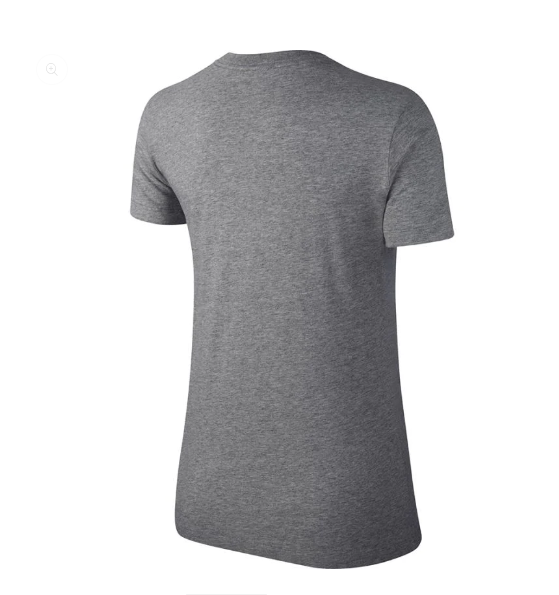 Womens Nike Essential Sportswear T-Shirt Dark Grey Heather/Black Everyday Tee