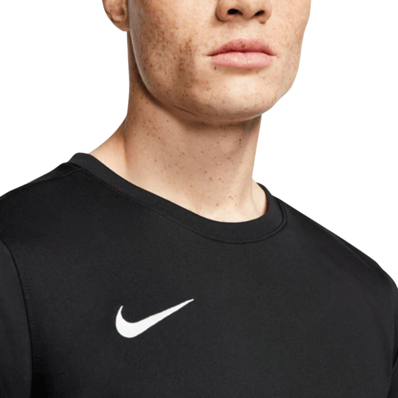 Mens Nike Park 7 Dri-Fit Black Jersey Athletic Football Shirt