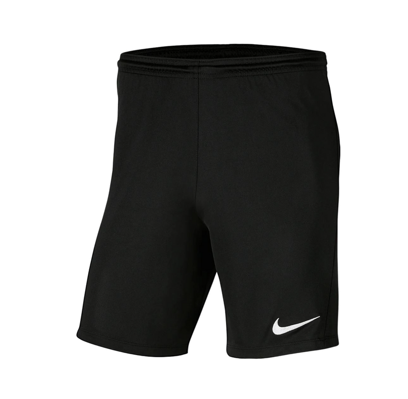 5 x Mens Nike Park 3 Dri-Fit Black Athletic Football Shorts