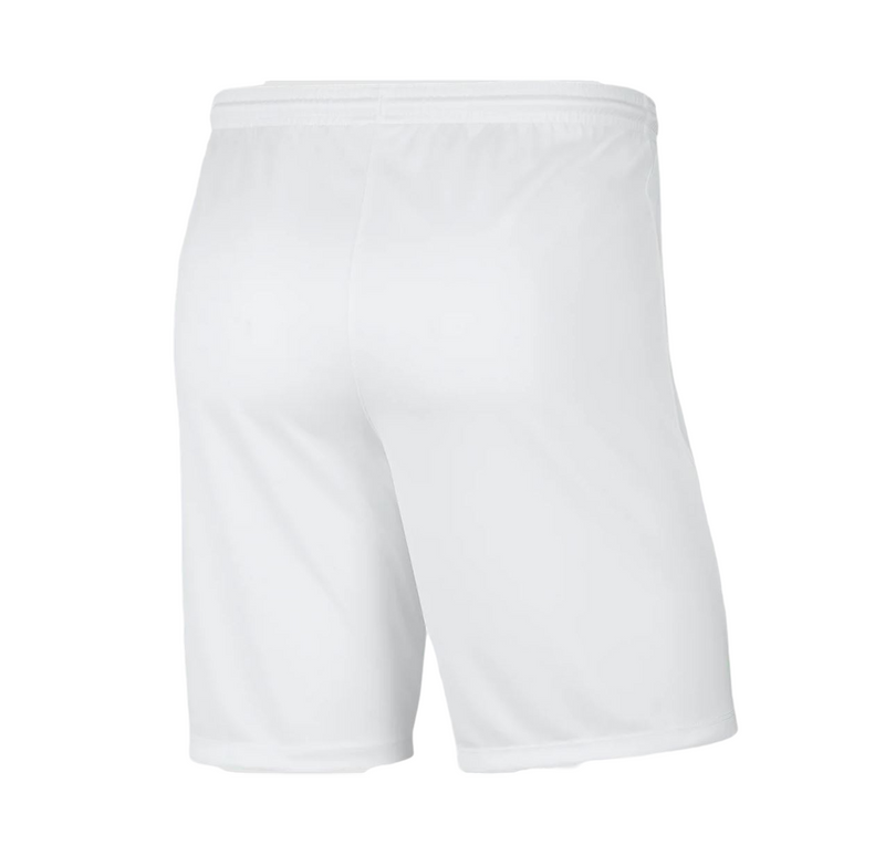 2 x Mens Nike Park 3 Dri-Fit White Athletic Football Shorts