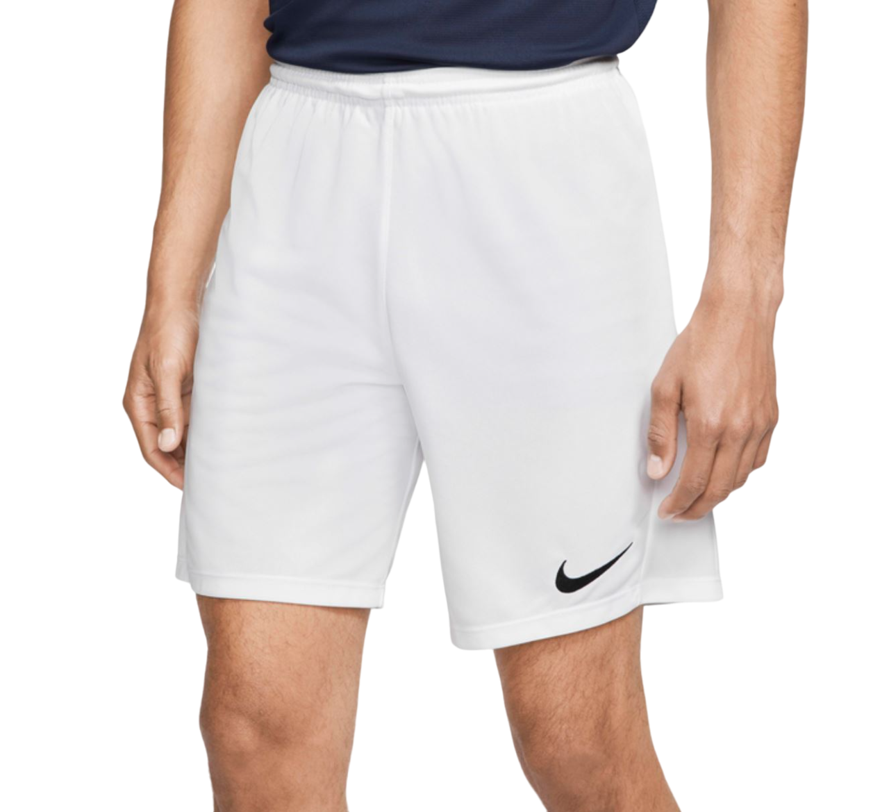 Mens Nike Park 3 Dri-FIT Sportswear Shorts White