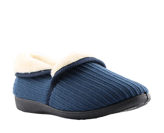 Womens Grosby Catherine Slippers Navy