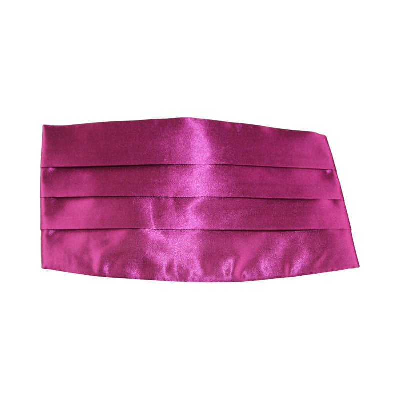 Mens Burgundy Adjustable Cummerbund