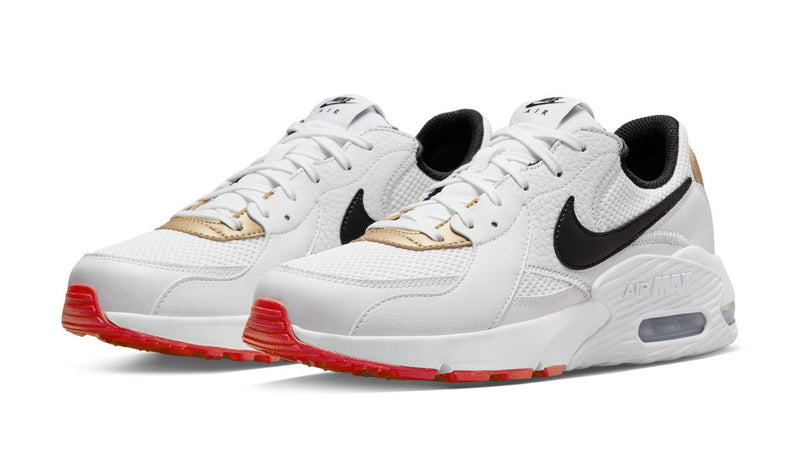 Nike Womens Air Max Excee White/ Black Red Shoes