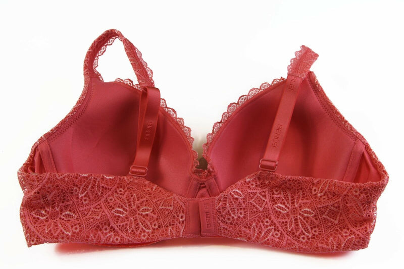 2 x Berlei Womens Lady Barely There Lace Bra Petal Yytp A B C D Dd E Peach