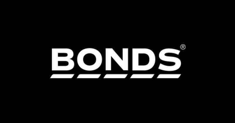 Bonds Bodies Cropped Vee Tank - Black & White Stripe Singlet