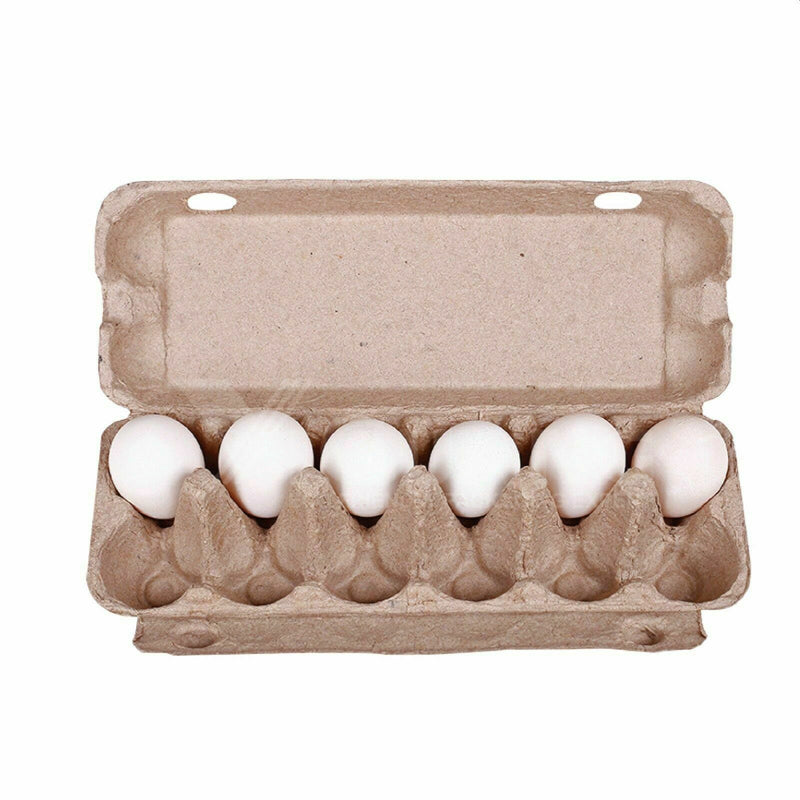 25 X Egg Cartons For 12 Eggs Full Dozen New Carton White / Brown / Grey