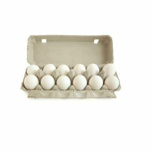 75 X Egg Cartons For 12 Eggs Full Dozen New Carton White / Brown / Grey