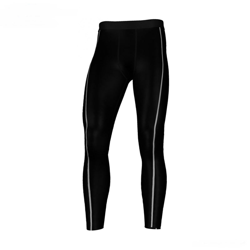 Mens Black Compression Pants Tights Gym Running Bike Training Skins Cycling