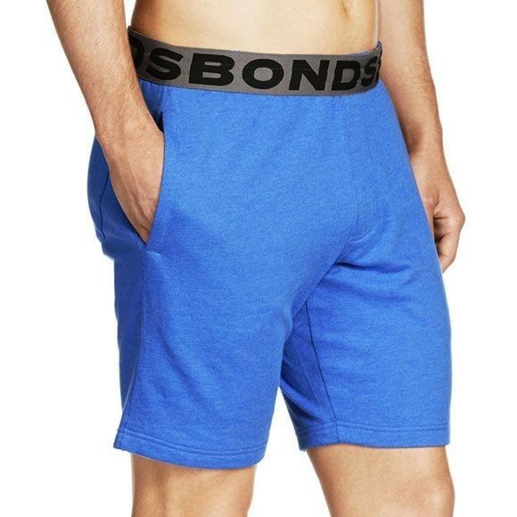 Mens Bonds Logo Shorts Black Grey Blue Mens Beach Short