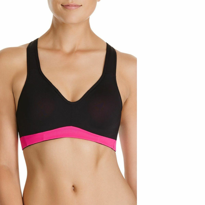 Womens Berlei Electrify Crop Underwire Sports Bra Black