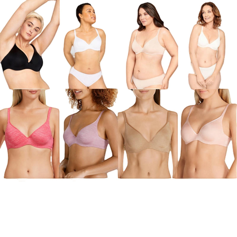 Berlei Barely There Contour Tshirt Bra White Black Nude Pink Blue With Underwire