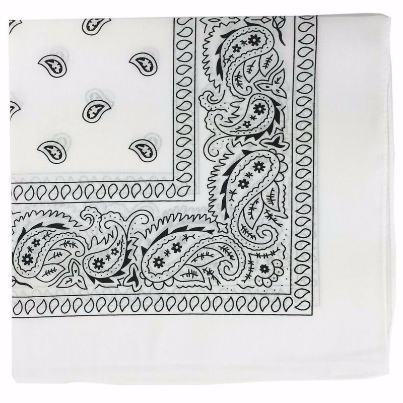 Paisley Bandana Head Scarf Face Mask 100% Cotton Neck