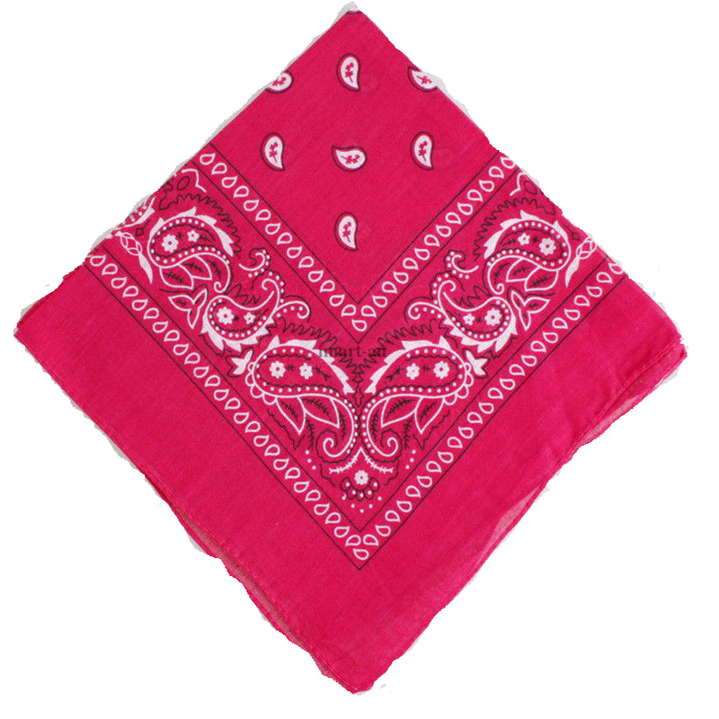 Paisley Bandana Head Scarf Face Mask 100% Cotton Neck