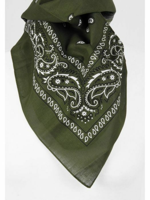 Paisley Bandana Head Scarf Face Mask 100% Cotton Neck