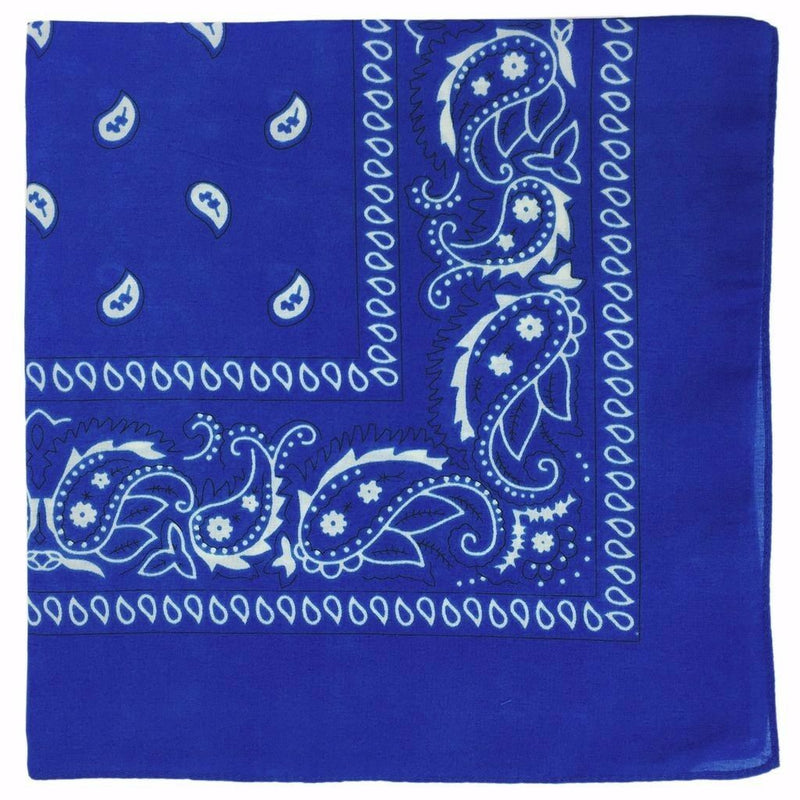 Paisley Bandana Head Scarf Face Mask 100% Cotton Neck