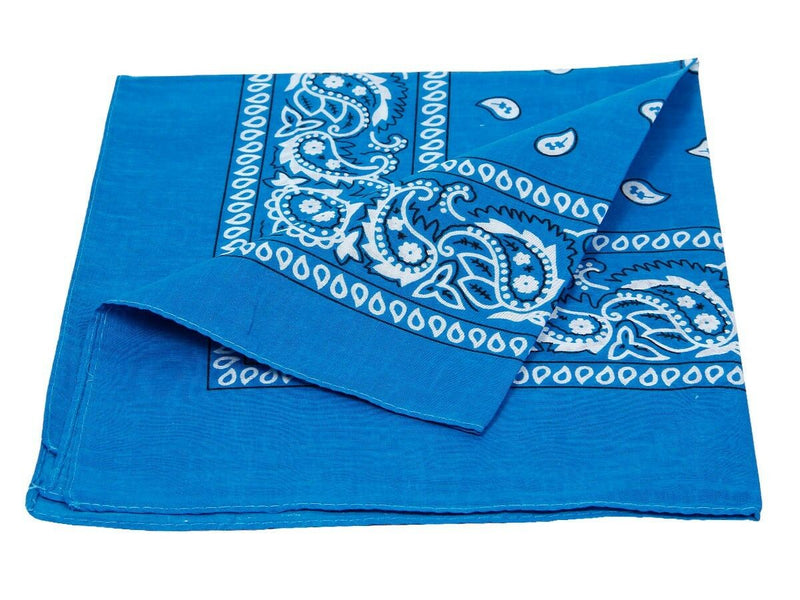 Paisley Bandana Head Scarf Face Mask 100% Cotton Neck