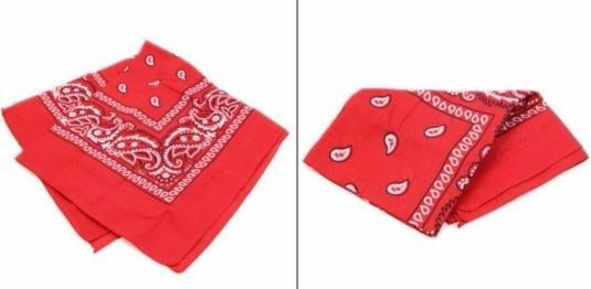 Paisley Bandana Head Scarf Face Mask 100% Cotton Neck