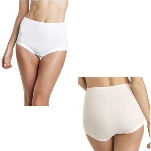 Bonds Womens Cottontails Full Brief Underwear Nude White Plus Size 12-24 W0m5b