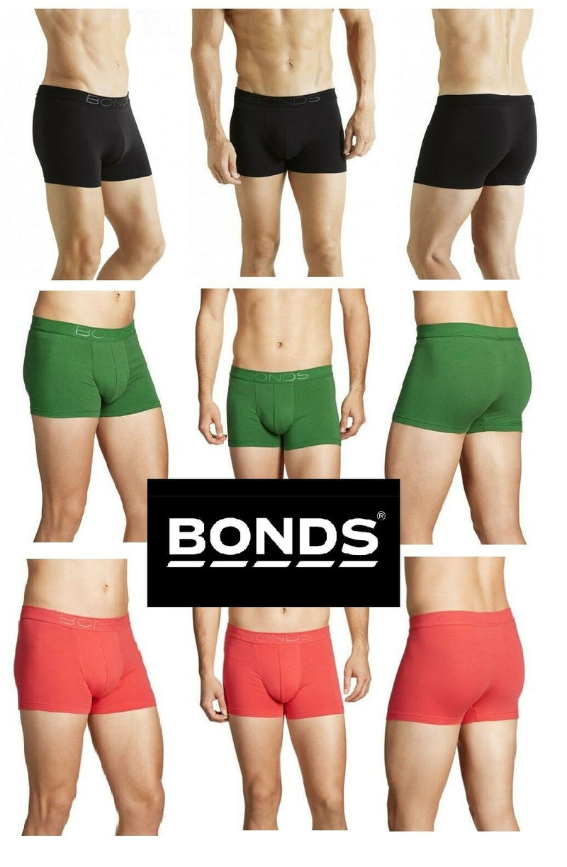 New Mens Bonds Hipster Max Trunk Underwear Undies Briefs Trunks Mens Shorts