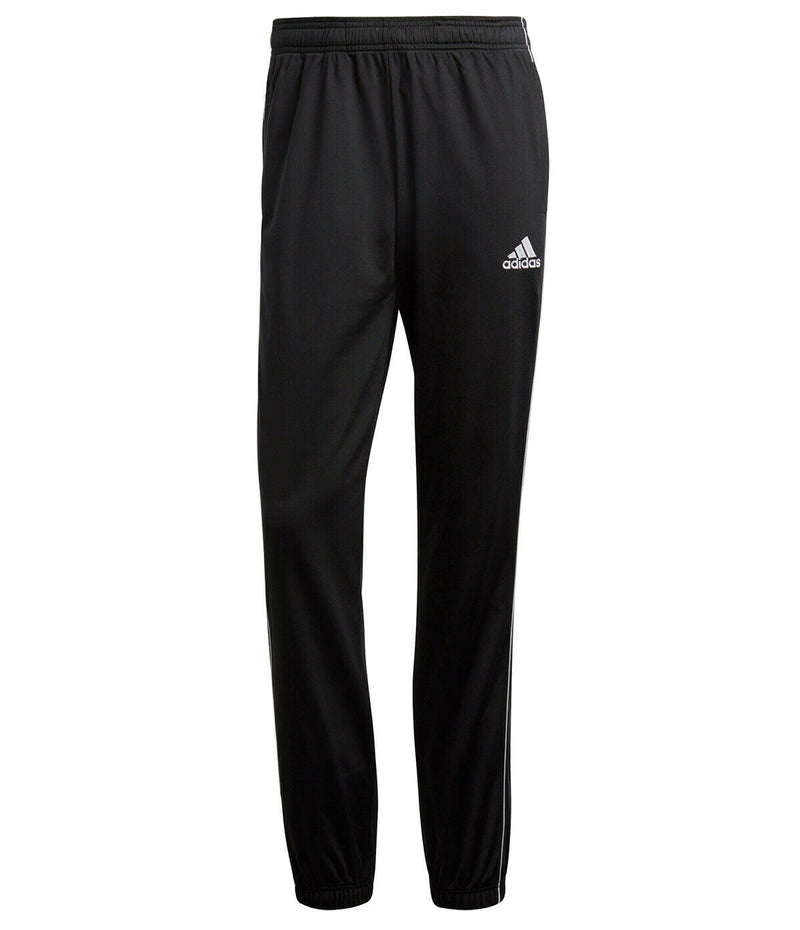 3 x Adidas Mens Core 18 Tracksuit Bottoms - Trackies Track Pants Black
