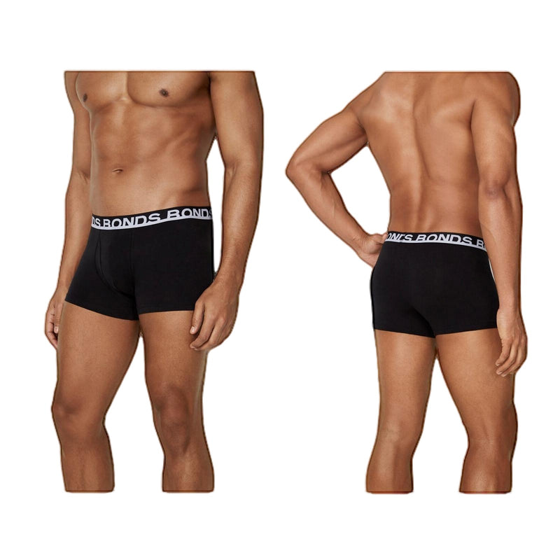 Bonds Everyday Trunks - Mens Underwear Black Shorts Boxers Briefs Jocks