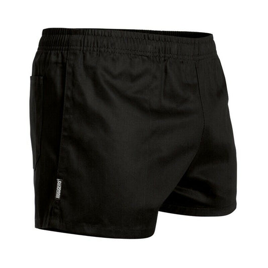 Mens KingGee Original Ruggers Cotton Drill Shorts Black